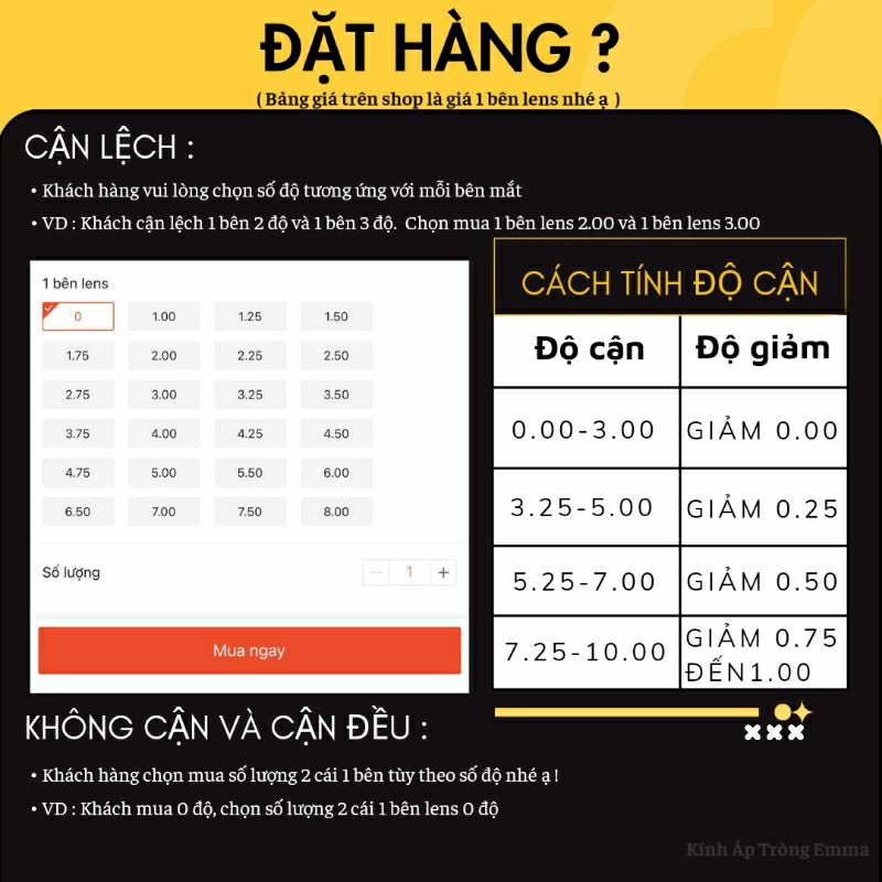 🌸 Kính áp tròng 1 ngày Light Game Brown  - Lens 1 ngày màu nâu tây giãn nhẹ/Kính Áp Tròng Emma🌸