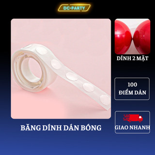 Băng dính dán bóng trang trí sinh nhật