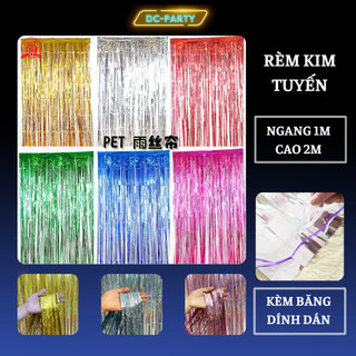 Rèm Kim Tuyến DC PARTY Trang Trí Tiệc Cưới Sinh Nhật Sự Kiện Sang Trọng