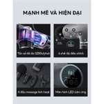 Súng Massage cầm tay cao cấp Lucass A67 chính hãng mát xa gun bộ máy giãn cơ đấm lưng matxa đau cổ vai gáy mini — ảnh 2