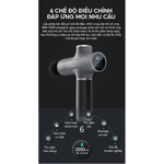 Súng Massage cầm tay cao cấp Lucass A67 chính hãng mát xa gun bộ máy giãn cơ đấm lưng matxa đau cổ vai gáy mini — ảnh 4