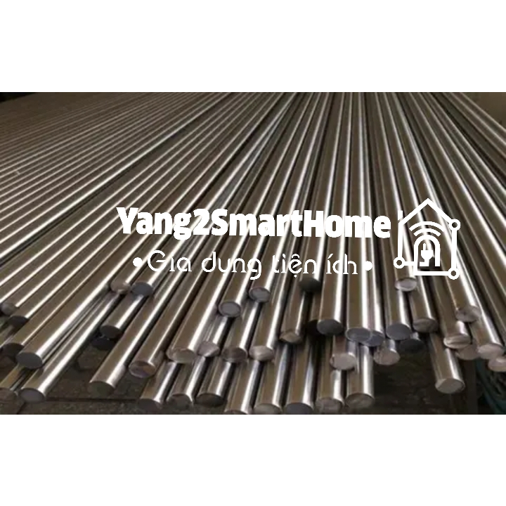 Trục tròn đặc Inox 304, thanh Inox đặc 304 phi 20, 22mm chiều dài 30cm ...