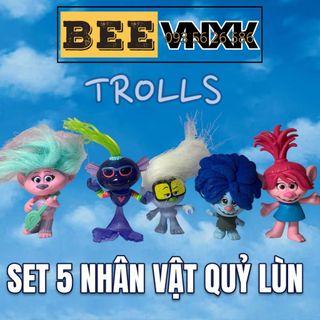 Set 5 mô hình nhân vật Quỷ lùn tinh nghịch chính hãng Hasbro xuất dư, không hộp, mix mẫu ngẫu nhiên BEE VNXK