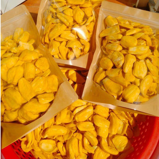 THUYTIENFOOD Mít Sấy Giòn túi 500g – Snack Trái Cây Ăn Vặt – Giòn Tan Thơm Ngọt Tự Nhiên