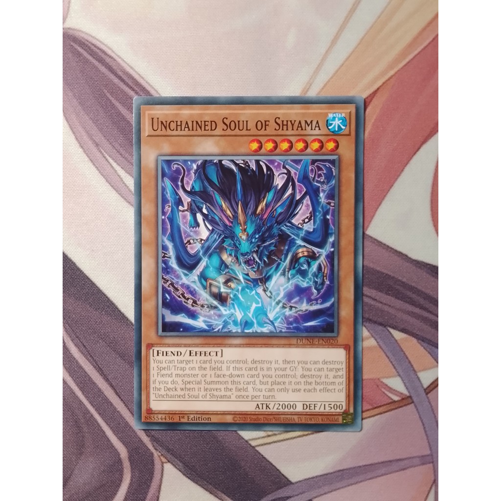 Thẻ Bài Yugioh: Unchained Soul Of Shyama DUNE-EN020 | Shopee Việt Nam
