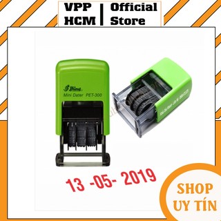 Dấu đóng ngày tháng năm có mực sẵn Shiny PET 300 ( đóng ngày tháng năm, ngày sản xuất, hạn sử dụng )