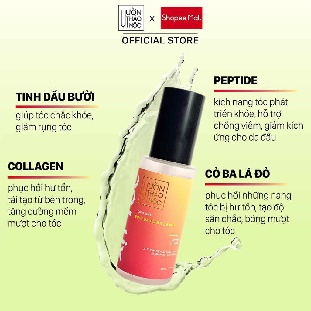 Ảnh Xịt tóc kích mọc tóc MAKYN 50ml - Xịt bưởi giúp ngăn rụng tóc, dưỡng tóc, chăm sóc tóc và phục hồi tóc tư tổn 2