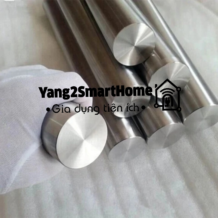 Trục tròn đặc Inox 304, thanh Inox đặc 304 phi 45mm chiều dài 30cm ...
