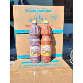 COMBO 4C MẮM TÔM VÀ MẮM TÉP BA LÀNG TẶNG 1 LỌ MẮM TÔM 300GR