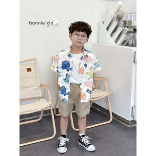 Bộ sơ mi khủng Long ô tô bé trai 1-8 tuổi (9-30kg) N0072