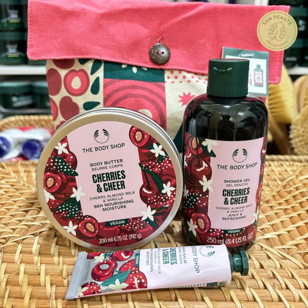 Set quà tặng The Body Shop Gift set Pears Share/ Cherries Cheer