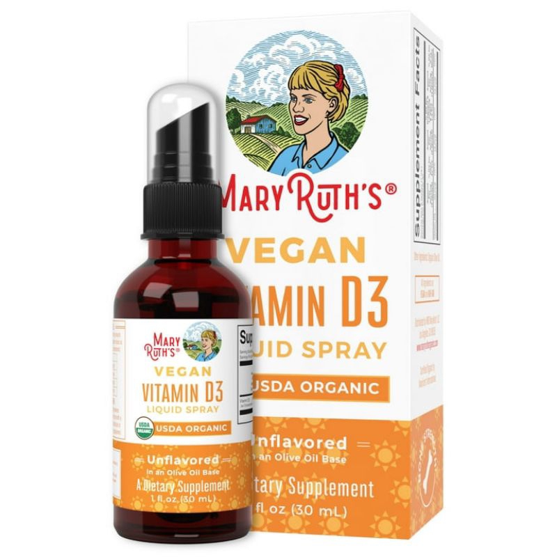 Vitamin D3 dạng xịt organic Mary ruth's cho bé từ sơ sinh | Shopee Việt Nam