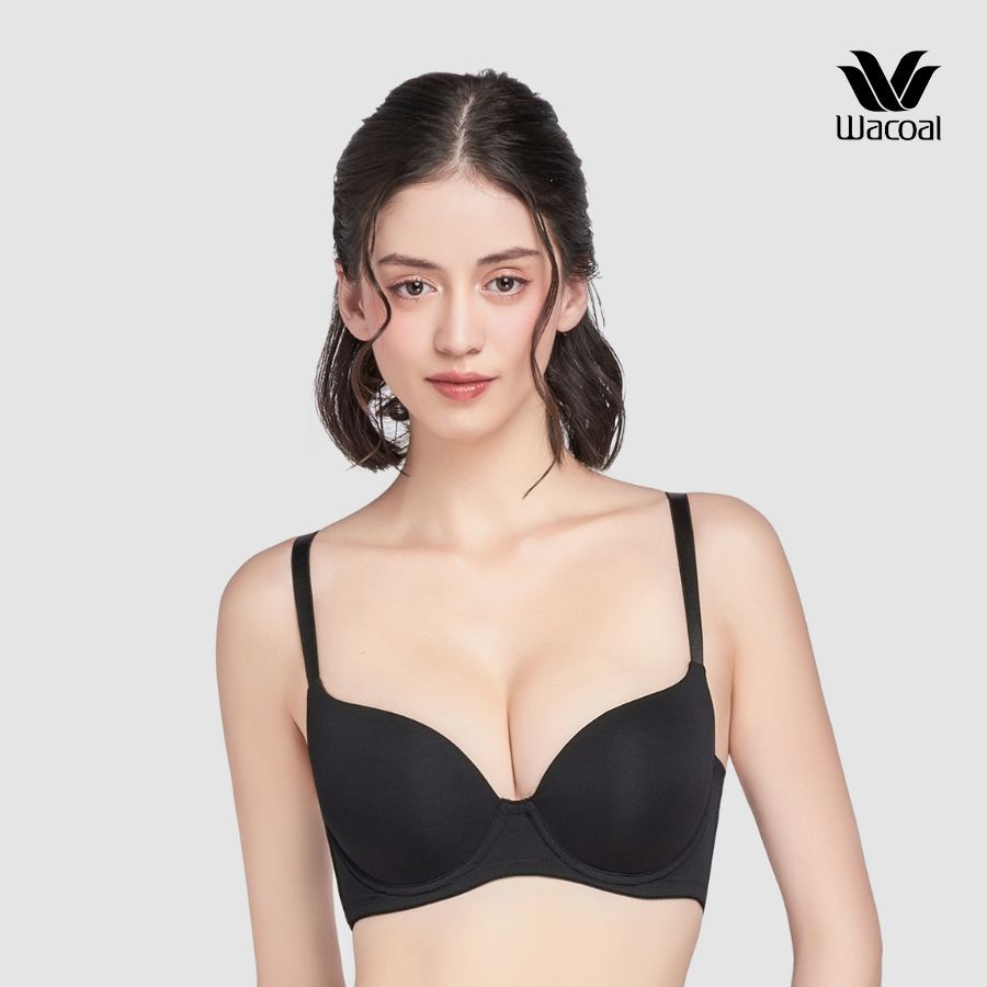 Áo ngực nữ Wacoal ILB5971 mút mỏng nhẹ nâng ngực có gọng chống tuột, Áo lót bigsize bản lưng to - LB5971