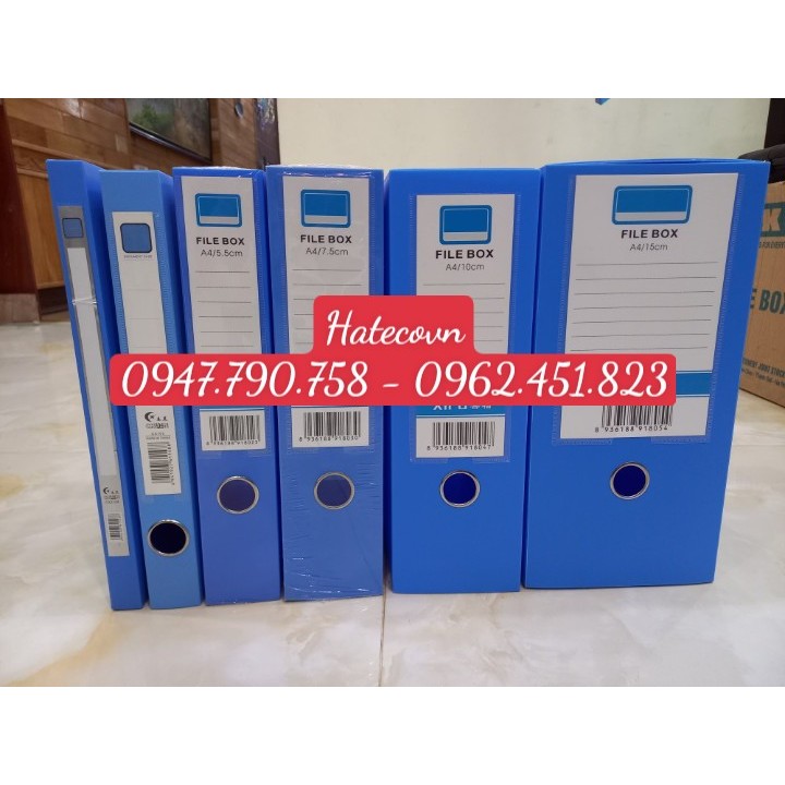 FILE HỘP NHỰA ĐỰNG TÀI LIỆU LƯU TRỮ GIẤY TỜ HỒ SƠ 2,5 - 15cm | Shopee ...