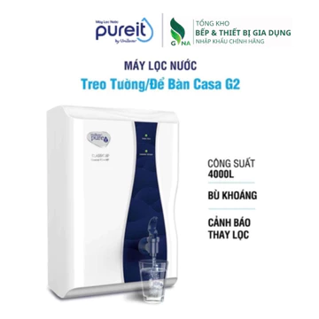 [MIỄN PHÍ LẮP ĐẶT | BẢO HÀNH 12 THÁNG] Máy lọc nước Treo tường/ Để bàn Pureit Casa G2