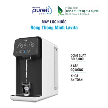 [MIỄN PHÍ LẮP ĐẶT | BẢO HÀNH 12 THÁNG] Máy Lọc Nước Pureit Lavita CR5240 3 chế độ nước nóng