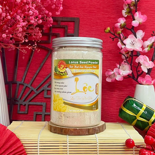 Bột Hạt Sen Ăn Tết Ngon - Nhẹ Dáng Son - Không Đường