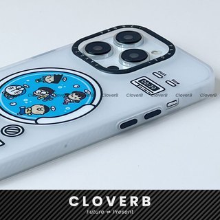 Ốp Lưng Nhám Mờ iPhone 17 Pro Max Họa Tiết Hoạt Hình Doraemon Vòng Từ Tính Popkon