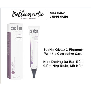Soskin Anti Ageing A+ Glyco-C Pigment Wrinkle Corrective Care 30ml  Kem Dưỡng Chống Lão Hóa