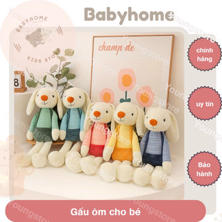 THỎ BÔNG TAY DÀI ORGANIC MAY THỦ CÔNG BABYHOME [CÓ HÌNH KHÁCH CHỤP Ở CUỐI]