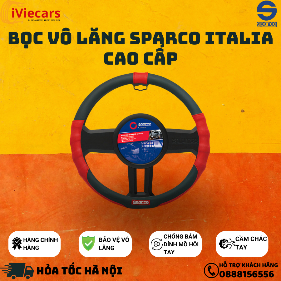 Bọc vô lăng cao cấp Sparco Italia - Hàng Chính Hãng | Shopee Việt Nam