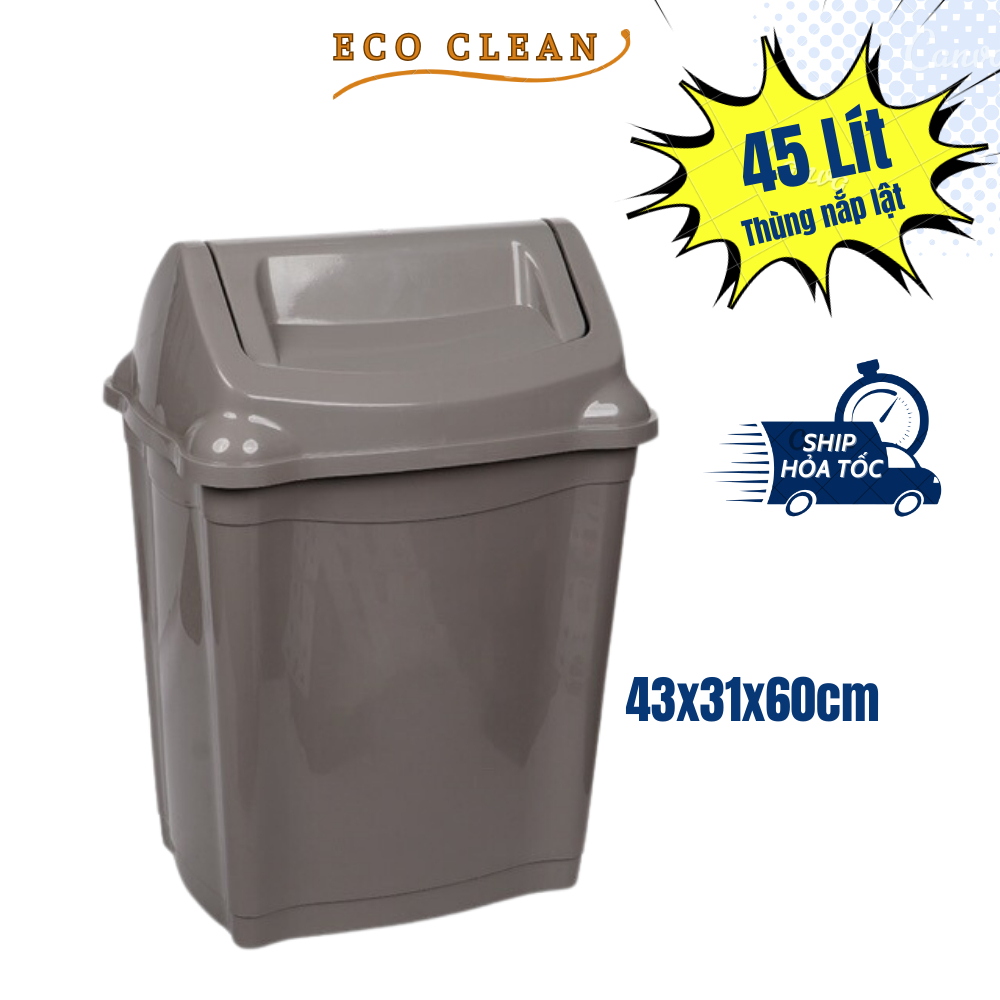 Thùng rác nhựa nắp lật đủ kích cỡ 5L/9L/16L/28L/45L/60L | Shopee Việt Nam