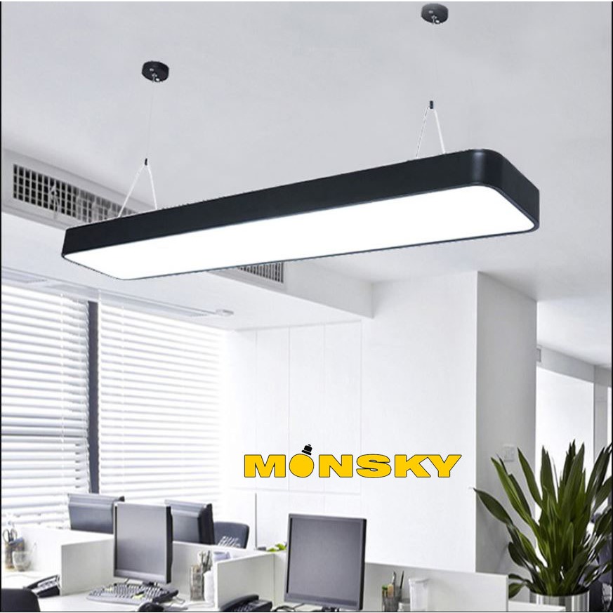Ảnh Đèn thả văn phòng MONSKY VAPO Kích thước bản to: 30cm-20cm X 120cm X 5cm (công suất 72w, 60w) 3