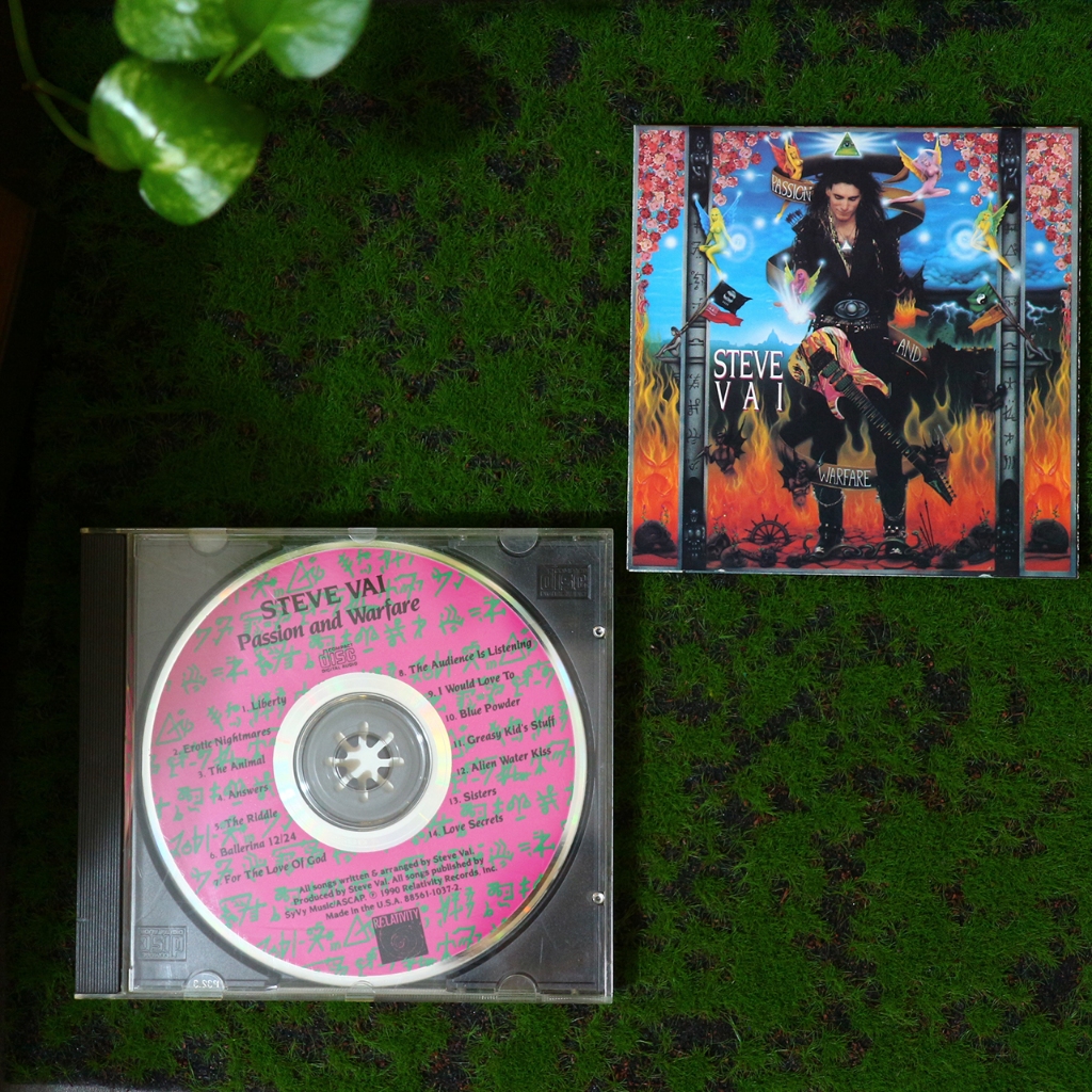 Đĩa Album CD Chính Hãng | Hard Rock | Steve Vai – Passion And Warfare ...