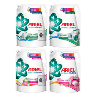 Nước Giặt Ariel Cửa Trước Sen Nhài mẫu mới Bền Hương Bền Màu 3kg 3.7kg