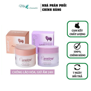 Kem Dưỡng Da Mỡ Cừu CARELINE Lanolin Cream Giúp Dưỡng Ẩm, Khỏe Mạnh Và Ngăn Ngừa Vết Nhăn 100ml