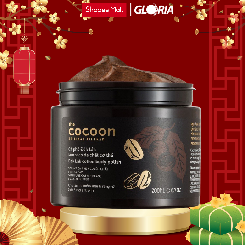 Ảnh Tẩy Da Chết Toàn Thân COCOON Chiết Xuất Cà Phê Đắk lắk 200ml 2