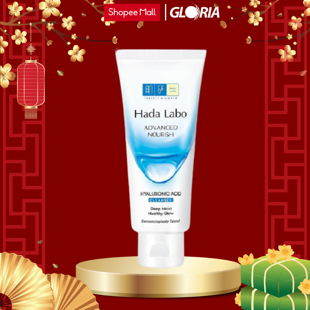 Ảnh Kem Rửa Mặt Dưỡng Ẩm Tối Ưu Hada Labo Advanced Nourish Cleanser 80g 2