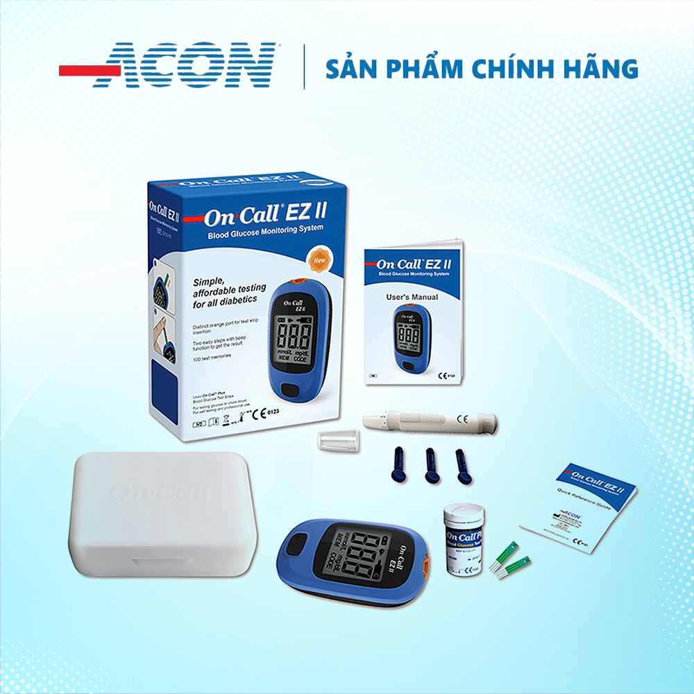 Ảnh Máy đo đường huyết ACON On Call EZ II – 01 Bộ 1