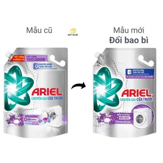 Nước Giặt Ariel Cửa Trước Oải Hương Bền Màu 3kg 3.7kg