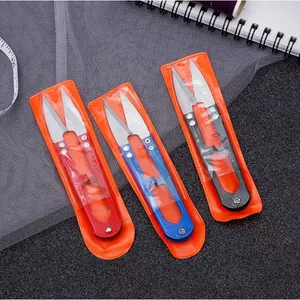 Kéo bấm kéo nhấp cắt chỉ màu ngẫu nhiên