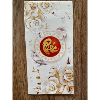 10 cái lì xì Tết tươi sáng, bản to chất liệu giấy sang trọng kt 16*8 cm