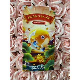 10 cái lì xì Tết tươi sáng, bản to chất liệu giấy sang trọng kt 16*8 cm