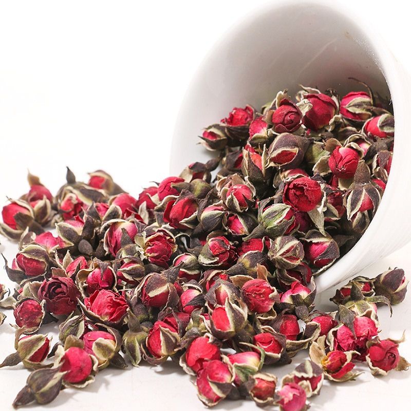 100g Trà Nụ hoa hồng Tây Tạng sấy khô, đỏ, đẹp, không vụn giúp an thần, đẹp da, chống lão hóa