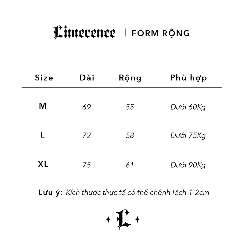 Áo thun form rộng LIMERENCE Basic Logo vải cotton cao cấp co giãn, dày dặn Local Brand | BigBuy360 - bigbuy360.vn