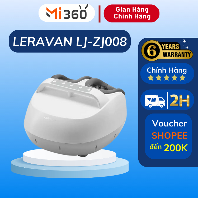 Máy Massage Chân Bấm Huyệt Xiaomi Leravan LJ-ZJ008 - Bảo Hành 6 Tháng ...