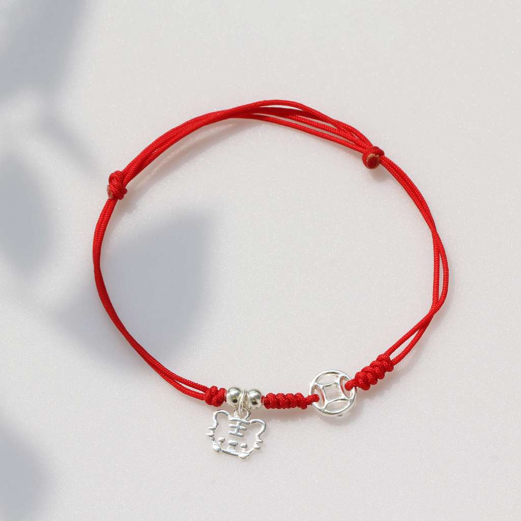 Lắc Tay Chỉ Đỏ Charm Bạc 925 HANADA Vòng Tay 12 Con Giáp Đồng Xu May Mắn Và Tài Lộc Nam Nữ 1318 | Shopee Việt Nam