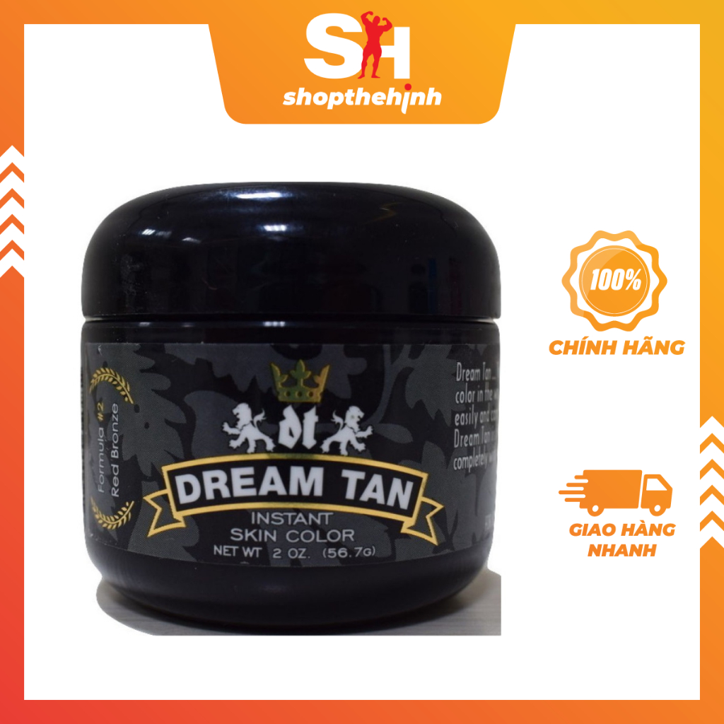 Dream Tan – Màu Tan Thi Đấu Thể Hình Kinh Điển, Lên Màu Sâu – Bắt Đèn ...