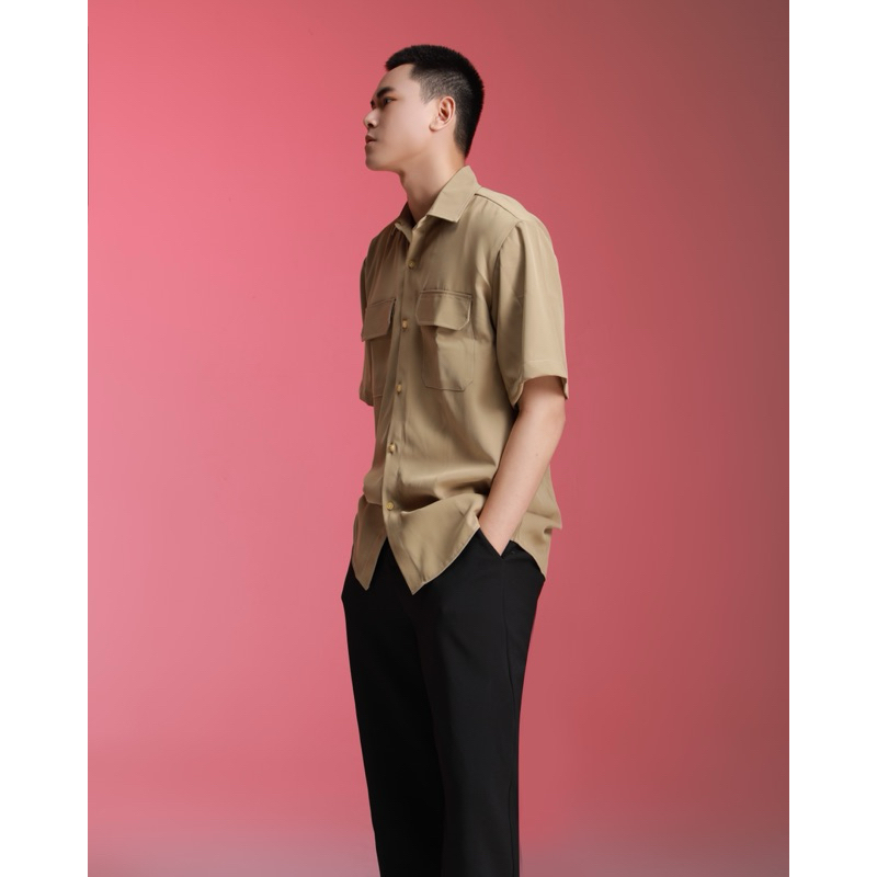 Áo sơ mi tay ngắn - Hàng thiết kế