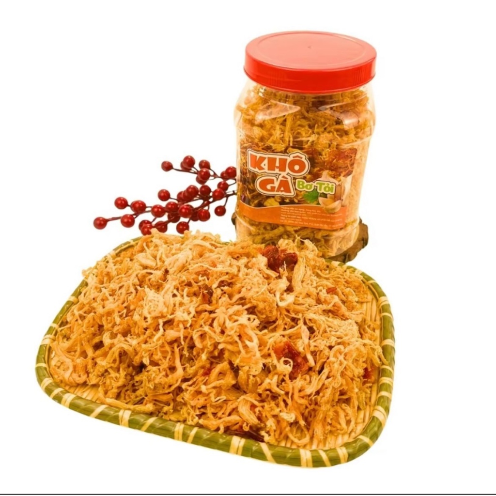 Combo 4 Hũ Khô Gà (Khô gà ngon loại 1 - không độn bột - Có bán SLL)