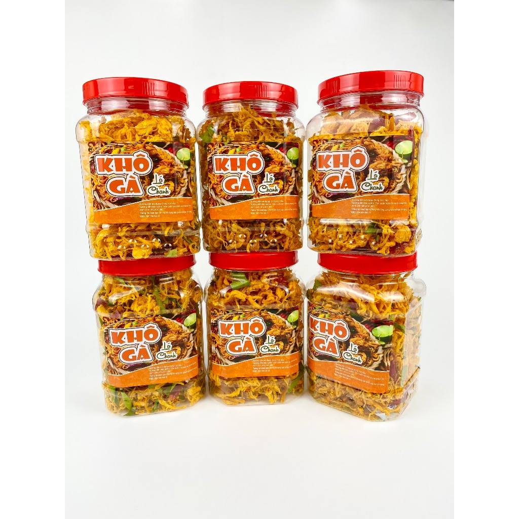 Combo 4 Hũ Khô Gà (Khô gà ngon loại 1 - không độn bột - Có bán SLL)