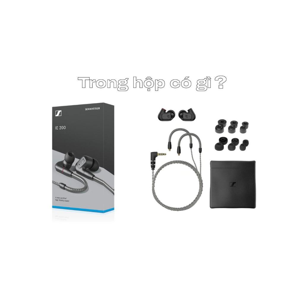 SENNHEISER IE 200 Tai nghe nhét tai Hi-Res | Âm thanh cân bằng | Bảo hành 24 tháng PGI | Thời Đại Công Nghệ | BigBuy360 - bigbuy360.vn