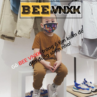 Hộp 50 khẩu trang trẻ em Among US kháng khuẩn 3 lớp, mix hoạ tiết mới nhất 2024 - BEE VNXK