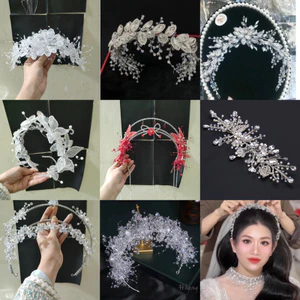 bờm tóc lấp lánh
