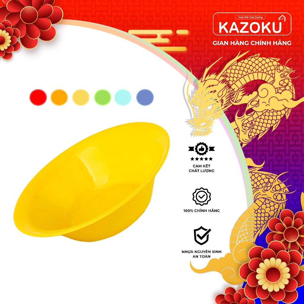 Bộ Tô Nhựa Đựng Thức Ăn Hồng Phát - Bộ Dụng Cụ Nhựa Ăn Dặm Siêu Rẻ - Vua Đồ Gia dụng Kazoku - [HPTSN & HPTSL]