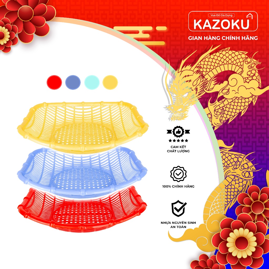 Rổ đựng rau thảo mộc - Rổ đựng trái cây - [RTC] - Vua đồ gia dụng Kazoku
